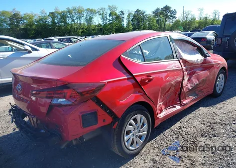 2020 Hyundai Elantra Se из США, поврежденный, VIN 5NPD74LF2LH617525